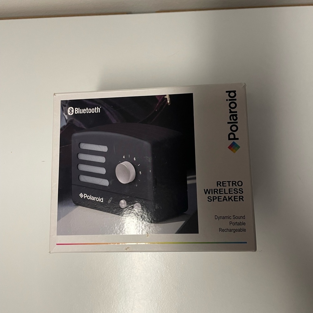 Polaroid Retro Bluetooth Speaker